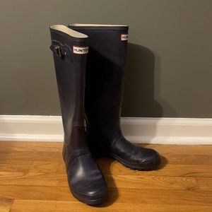 Hunter Original Tall Rain Boots - Eggplant